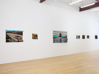 Krystle Lemonias, Sorri fi maaga dawg, cuz maaga dawg will ton roun bite yu, exhibition view. Courtesy of Andrew Rafacz 
