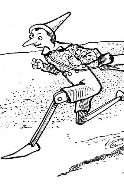 Charles Copeland, Le avventure di Pinocchio , illustrazione capitolo 26, 1904