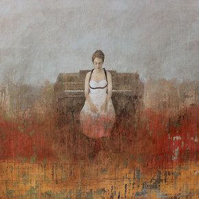 Federico Infante, Before the Wedding, 2014, Acrylic on Canvas, 47¾" x 69"