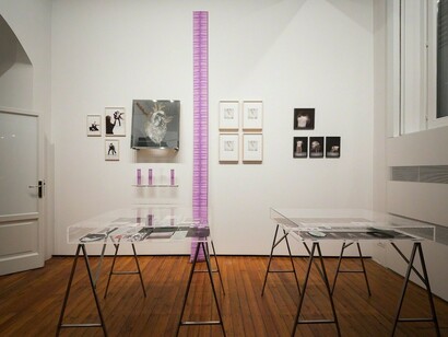 Maria Elisabetta Novello. Sursum Corda, Exhibition view. Courtesy of Galleria Fumagalli