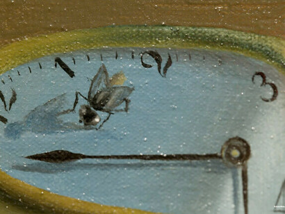 La persistencia de la memoria, Salvador Dalí, 1931 (detalle)