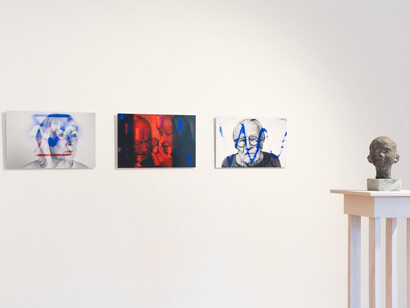 Various artists, Grey gold: touching, exhibition view. Courtesy of the Bratislava City Gallery