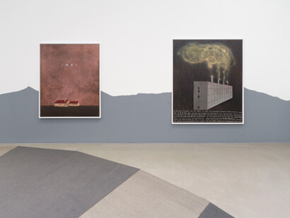 Thomas Zipp, Profondeville, ausstellungsansicht. Mit freundlicher genehmigung der Galerie Barbara Thumm