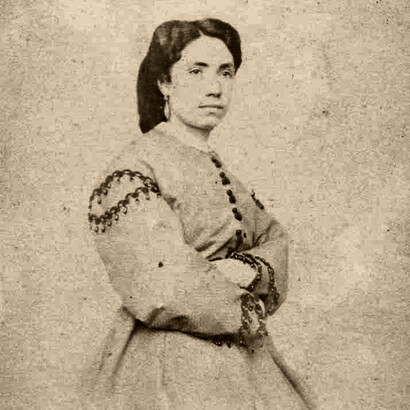 Rosalía de Castro, considerada junto con Gustavo Adolfo Bécquer, la precursora de la poesía española moderna