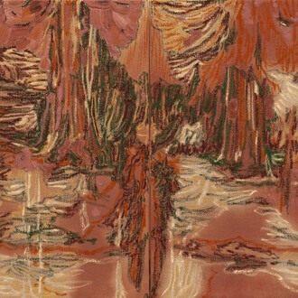 Anne Griffiths, Dripping with enthusiasm (detail), 2026. Courtesy of Kristin Hjellegjerde Gallery