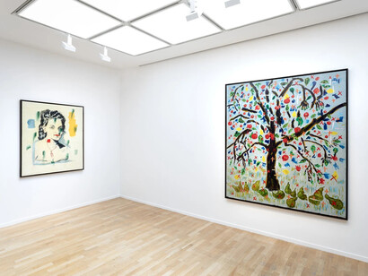Jan Van Imschoot, Le chant du pommier, exhibition view. Courtesy of Templon