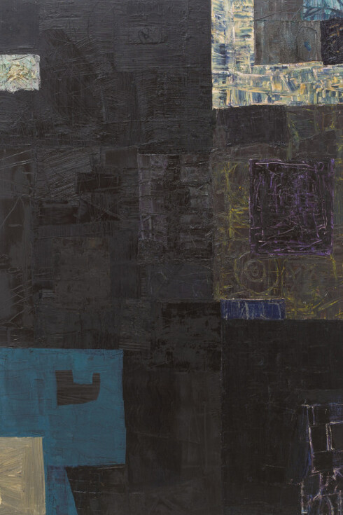 The Black Paintings. Courtesy of Haines Gallery