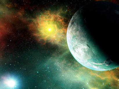 In the expansive cosmos, a myriad of dazzling stars ignite the night sky, painting a breathtaking celestial tapestry