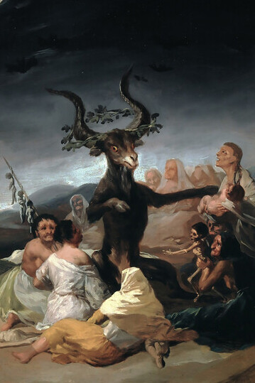 Francisco de Goya, The Witches’ Shabbat (1798)