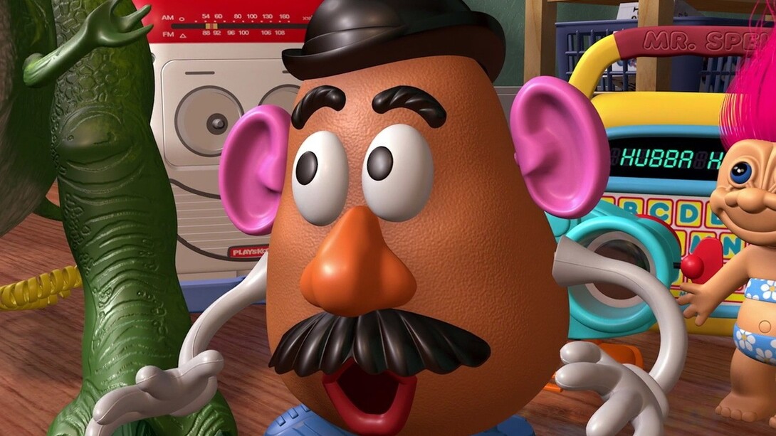 Mr. Potato en la película "Toy Story"