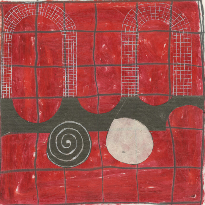 Donise English, 12 A, 2015, 12" X 12" 