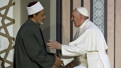 Pape François et le Grand Imam Ahmed Al-Tayeb