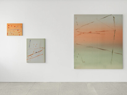 Max Huckle, Under the sun, beneath the rain, exhibition view. Courtesy of Leo Gallery