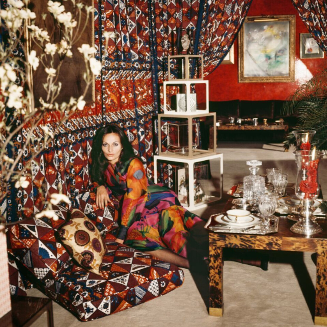 Horst P. Horst, Diane von Furstenberg, 1972. Courtesy of The Art:Design Project