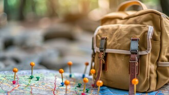 Packed with the essentials for a life between places—rooted not in one home, but in the journey itself