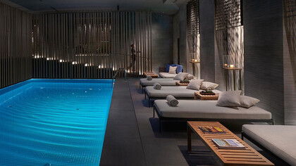 Area relax e piscina, Mandarin Oriental Hotel, Milano