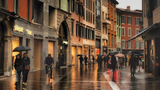 Bergamo, una delle città più colpite dal Covid-19