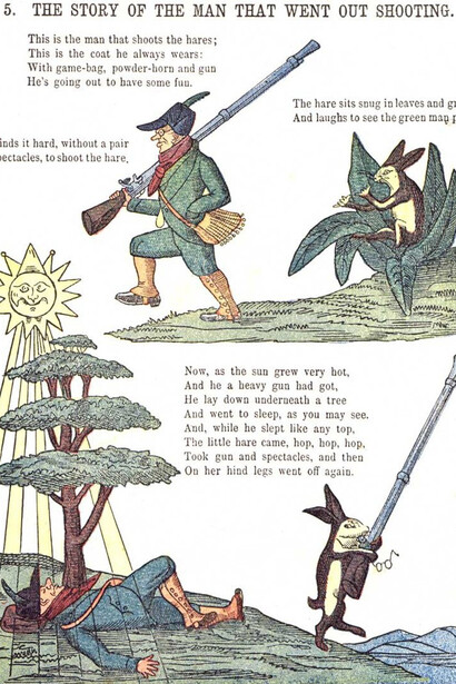 Una illustrazione di Pierino Porcospino di Heinrich Hoffmann