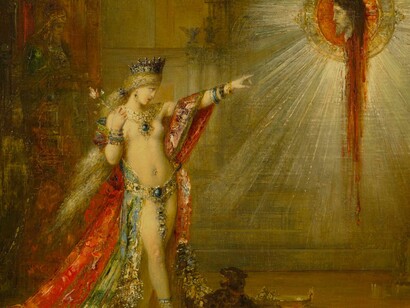 Uno de los cuadros que Gustave Moreau (1826-1898) dedicó a Salomé