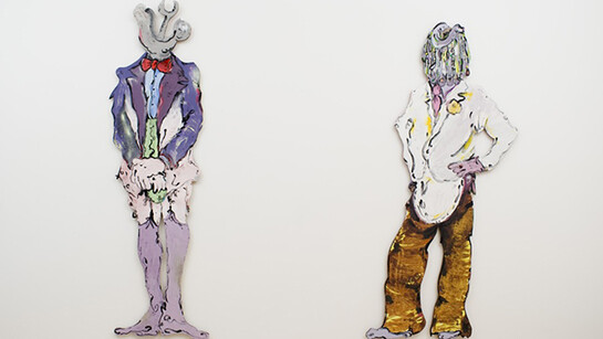 Installation View, ‘The Plumbers (Hygienic Gaze)’ at Vitrine Bermondsey Street , courtesy of Vitrine 