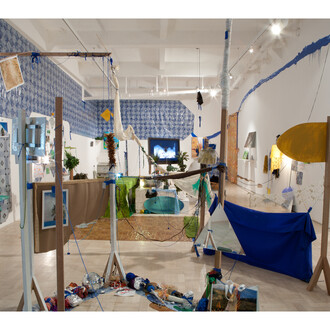 Dineo Seshee Bopape, queen of necklace sketch II, 2010, Mixed media, Stevenson Cape Town. Photo credit: © Dineo Seshee Bopape. Courtesy of STEVENSON Cape Town, Johannesburg