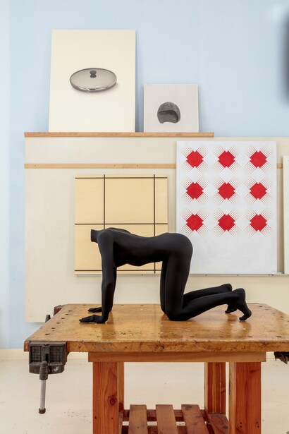 Isabelle Albuquerque, exhibition view. Courtesy of Nicodim Gallery