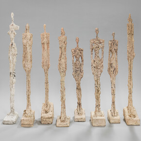 Alberto Giacometti
Women of Venice (Femmes de Venise), 1956
Plaster and painted plaster
Between 108 and 138 cm tall
Fondation Giacometti, Paris
© Succession Alberto Giacometti, VEGAP, Bilbao, 2018