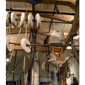 Tim de Christopher, The Fruit of Our Labors (detail), ongoing. Mixed media, dimensions variable. Courtesy of the artist. Installation at Oxbow Gallery, Northampton, MA, 2010.