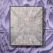 Simon Goritschnig, From the exhibition Hyper-myths and counter-rituals (detail), Artemis Gallery, Vienna, 2025-2026. Courtesy of Galerija Božidar Jakac