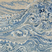 Gouri Bhanja, Rhythm of the sea. Courtesy of Akar Prakar