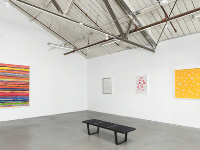Vik Muniz, Exhibition view. Courtesy of Rena Bransten Gallery