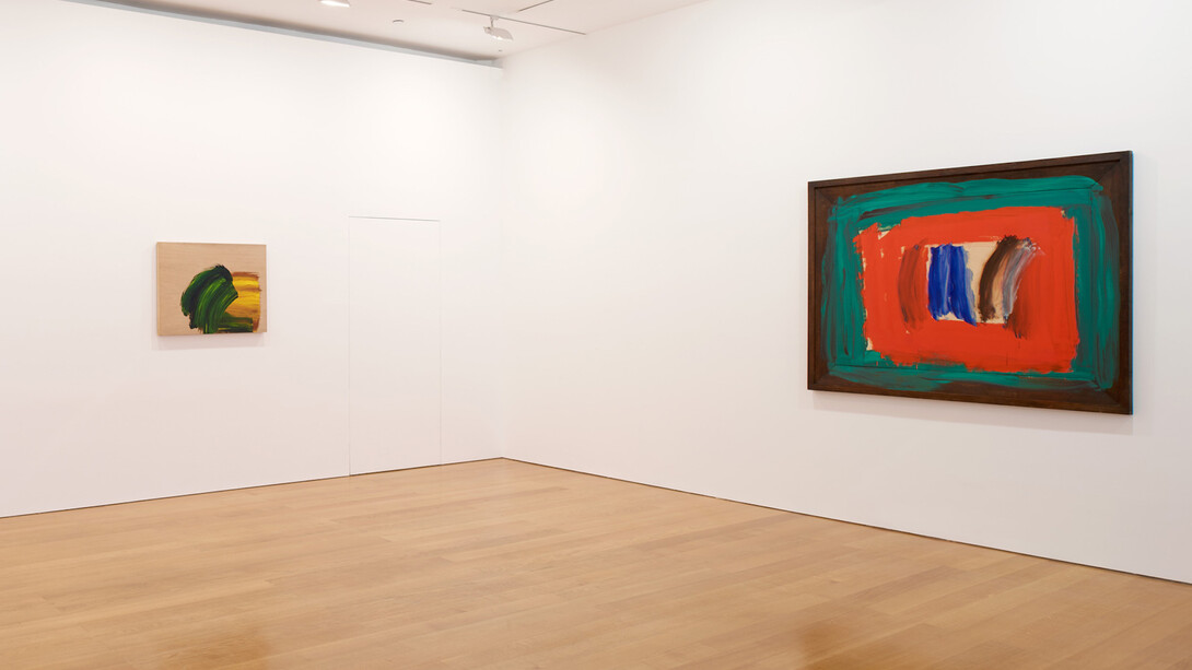 Howard Hodgkin. In The Pink, Exhibition view. Courtesu of Gagosian