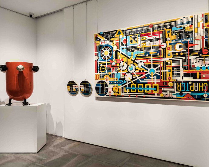 Nisky Yu. Courtesy of Galerie Dumonteil 