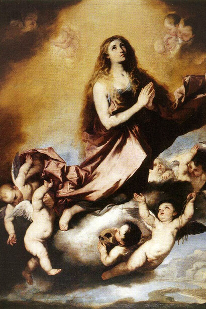 Luca Giordano, El éxtasis de Santa María Magdalena