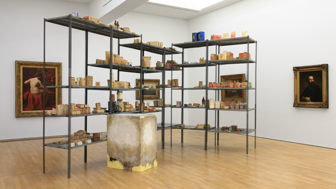 Joseph Beuys, Wirtschaftswerte: a conservation history, exhibition view. Courtesy of S.M.A.K