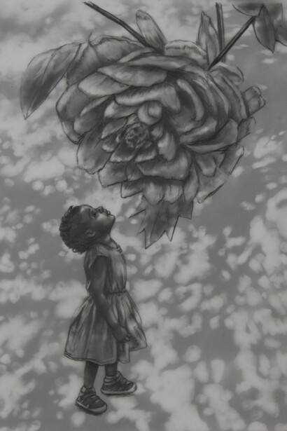 Tabitha Whitley, The gardens gift, 2024. Courtesy of the Untitled Space 