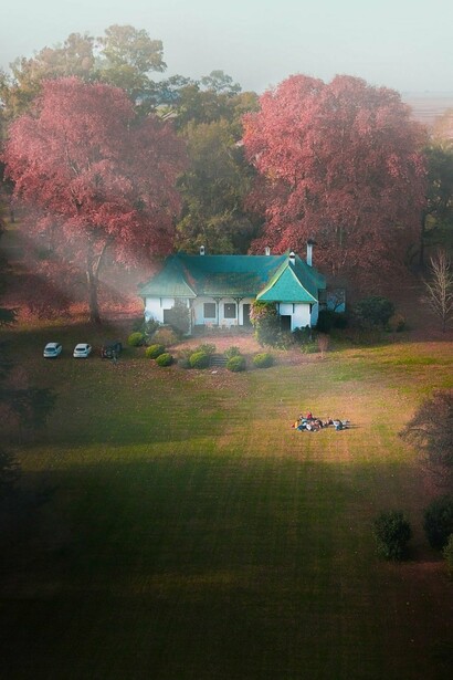 Cottage in a winery in the middle of nature in Argentina.