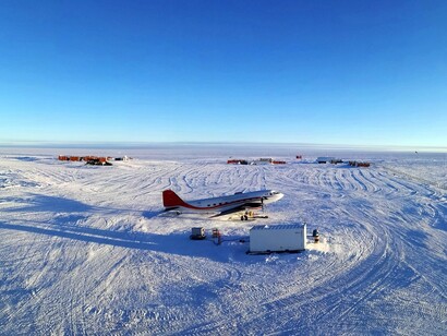 Air base in Antarctic