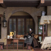 Helena Rubinstein, Rustic living room, France, 19th century. Courtesy of Tel Aviv Museum of Art