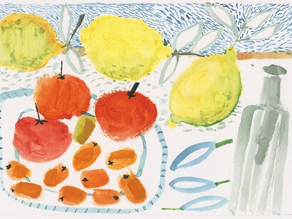 McArthur, In a French Garden III - lemons Kumquats