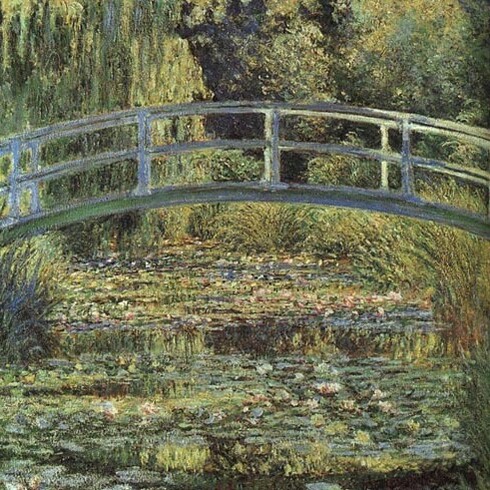 «Puente japonés», Claude Monet (1840-1926)