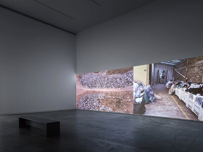 Soledad Salamé, Camouflage, exhibition view. Courtesy of Goya Contemporary