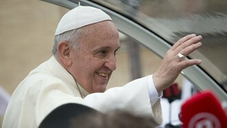 Papa Francesco al Vaticano, 27 Aprile 2014, Roma
