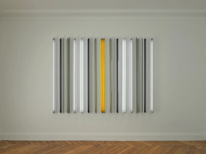 Robert Irwin, exhibition view. Courtesy of White Cube