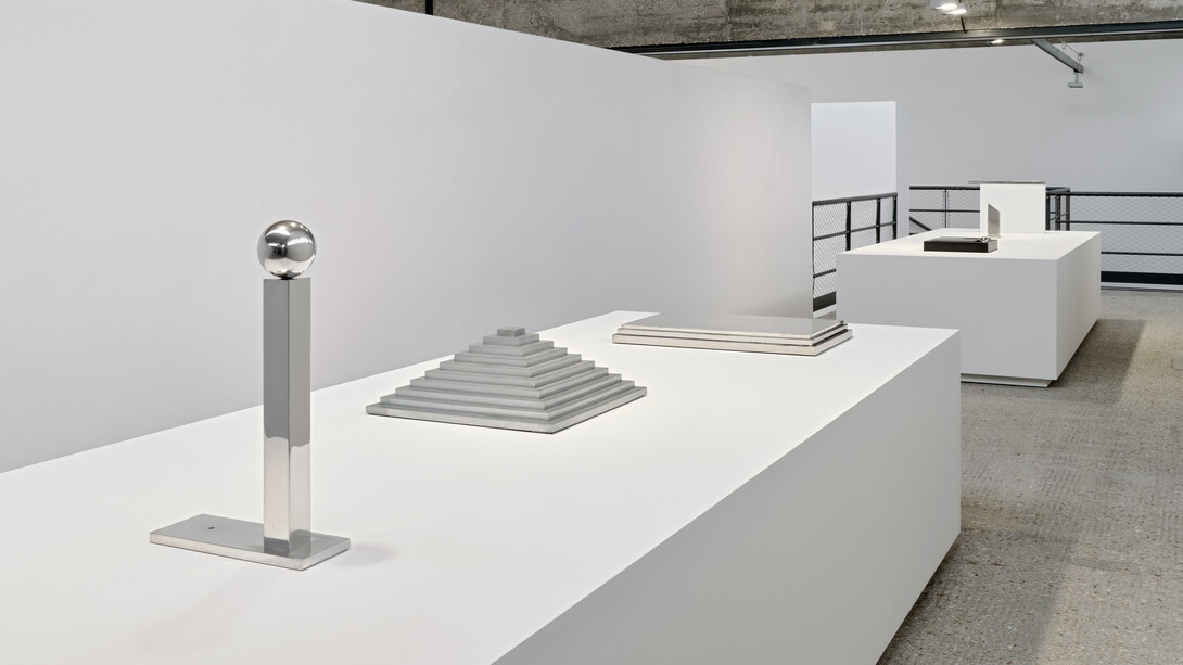 Walter De Maria, The singular experience, vue de l'exposition. Avec l'aimable autorisation de Gagosian