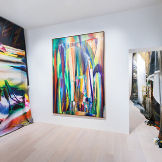 Katharina Grosse. Courtesy of Gagosian Gallery