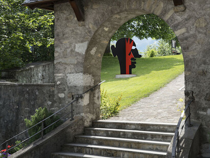 Calder in the Alps, Exhibition view. Courtesy of Hauser & Wirth