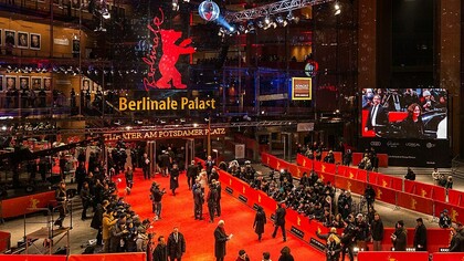 Il tappeto rosso durante la Berlinale Palast, Berlino, Germania
