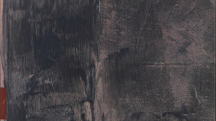 Jules Olitski, Camillus Banished -Two (detail), 1974, acrylique sur toile, 198 x 89 cm © The Estate of Jules Olitski