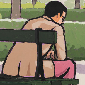 Jean-Claude Götting, Solitaires. Courtesy of Huberty & Breyne Gallery